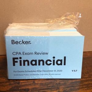 Becker CPA study materials